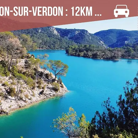 Apartman King Size 180x200 - Air Conditioning - Modern Gréoux-les-Bains